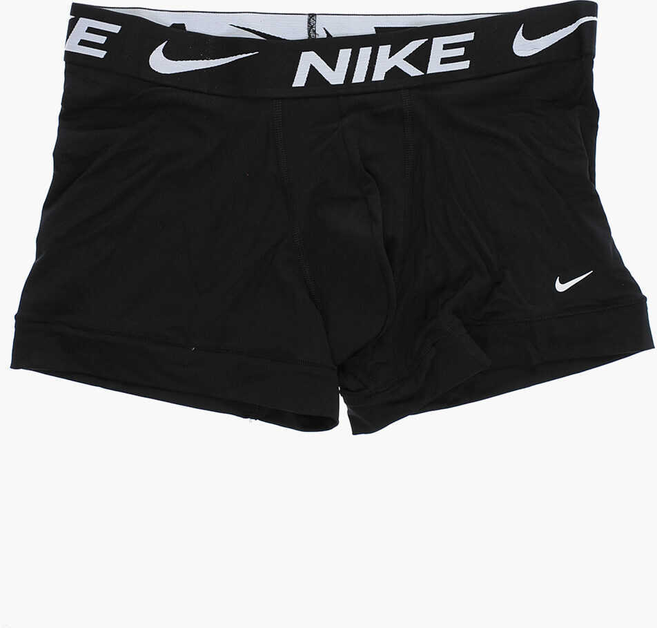 Lenjerie intima Nike Solid Color 3 Pairs Of Boxer Set With Logoed Band At The Wai Orange Barbati (BM 12055440) 2
