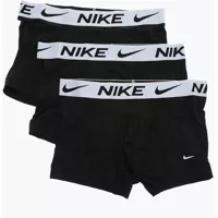 Lenjerie intima Solid Color 3 Pairs Of Boxer Set With Logoed Band At The Wai Barbati