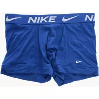 Lenjerie intima pentru Barbati - Lenjerie intima Nike Solid Color 3 Pairs Of Boxer Set With Logoed Elastic Band Blue Barbati (BM 12055446) - B-mall.ro
