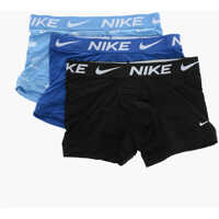 Lenjerie intima Solid Color 3 Pairs Of Boxer Set With Logoed Elastic Band Barbati