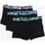 Nike Set Of 3 Dri-Fit Boxer With Logoed Elastic Band Black