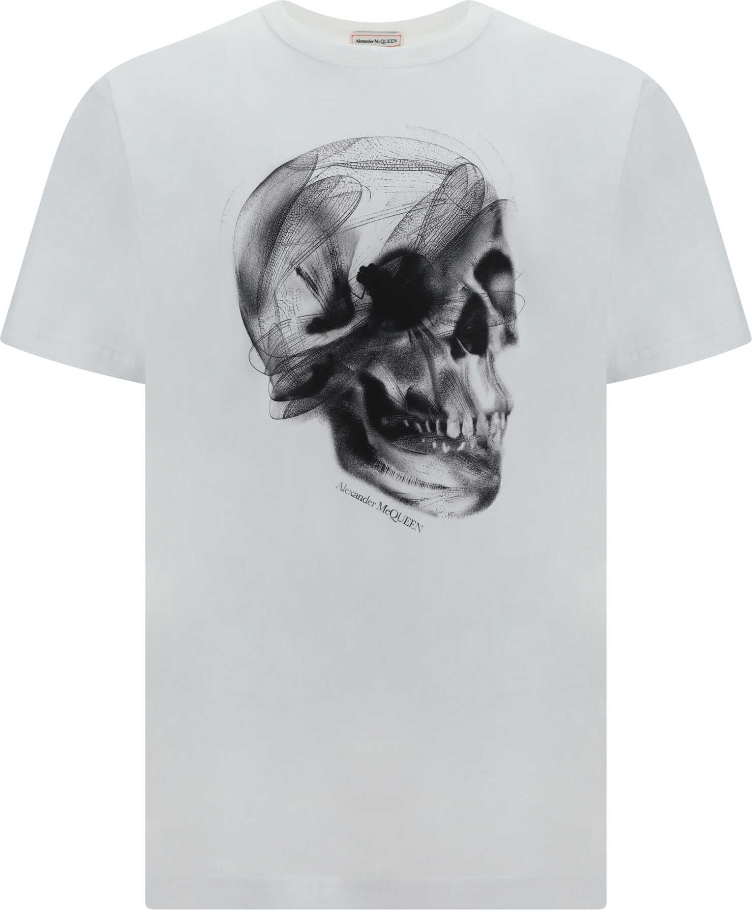 Alexander McQueen T-Shirt WHITE/BLACK