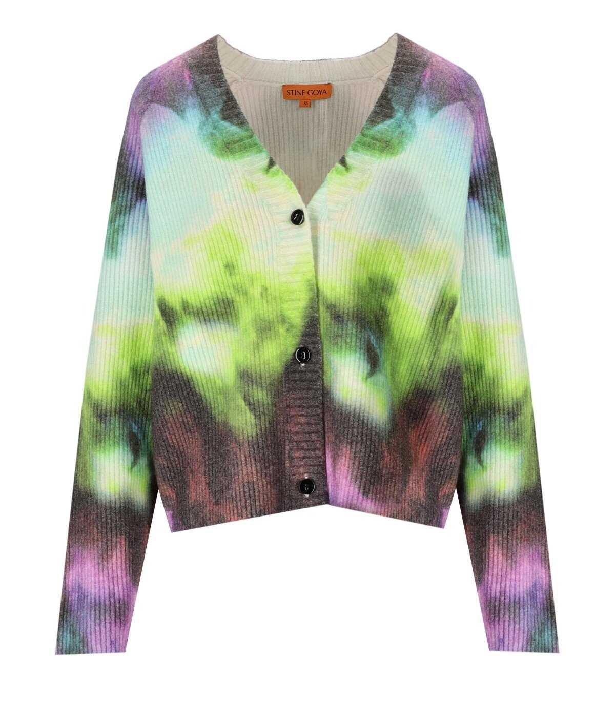 STINE GOYA STINE GOYA ELBA MULTICOLOR CARDIGAN Multicolor