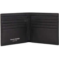 Portofele Alexander McQueen pentru Barbati - Portofele Alexander McQueen Wallet Black Barbati (BM 12058647) - B-mall.ro