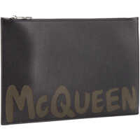 Genti de mana pentru Barbati - Genti de mana Alexander McQueen Clutch Black Barbati (BM 12058701) - B-mall.ro