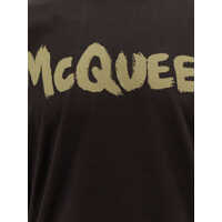 Tricouri Alexander McQueen pentru Barbati - Tricouri Alexander McQueen T-Shirt Black Barbati (BM 12058704) - B-mall.ro