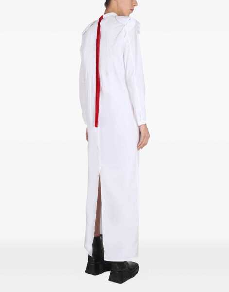Rochii casual Raf Simons Shirt Dress WHITE Femei (BM 12058869) 2