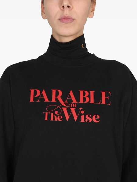 Bluze de trening Raf Simons Crewneck Sweatshirt BLACK Femei (BM 12058920) 4