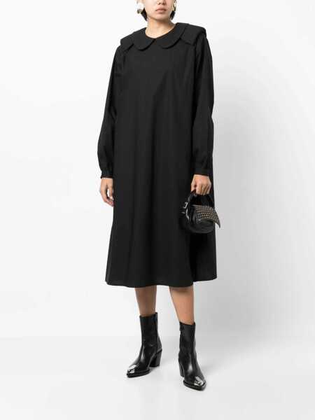 Rochii casual Raf Simons Relaxed Fit Shirt Dress BLACK Femei (BM 12058929) 2