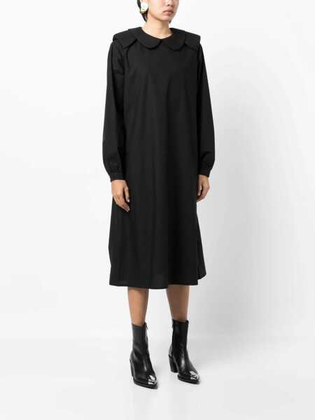Rochii casual Raf Simons Relaxed Fit Shirt Dress BLACK Femei (BM 12058929) 3