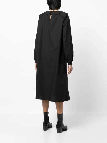 Rochii casual Raf Simons Relaxed Fit Shirt Dress BLACK Femei (BM 12058929) 4
