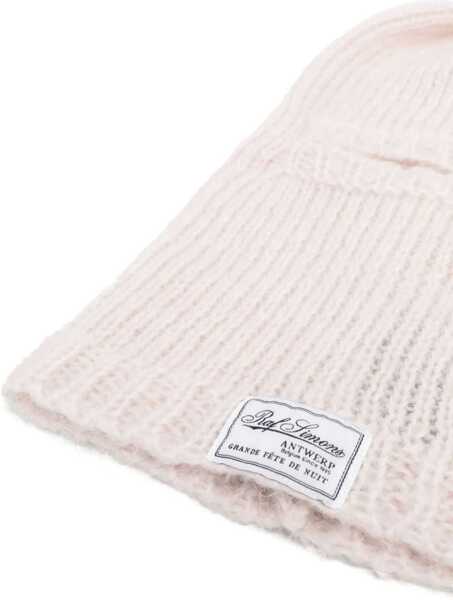 Sepci Raf Simons Balaclava With Logo PINK Barbati (BM 12058953) 2