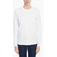Tricouri Long Sleeve Crew-Neck T-Shirt With Printed Logo Femei