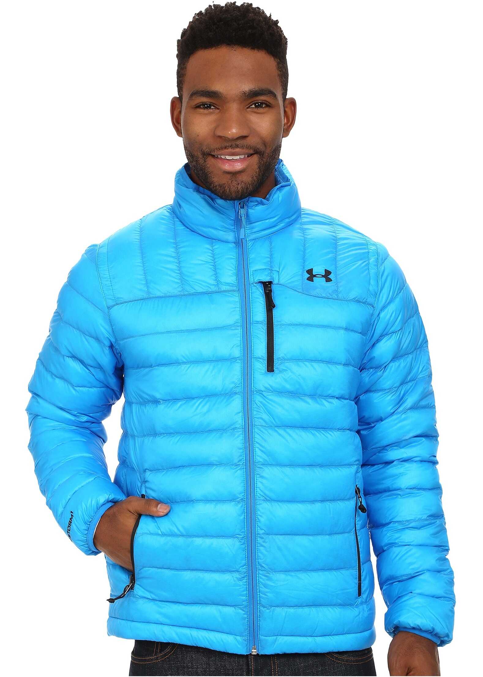 Geaca Under Armour UA Coldgear Infrared Turing Jacket Blue Jet