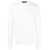 Versace Versace Long Sleeve Cotton Blend T-Shirt Beige