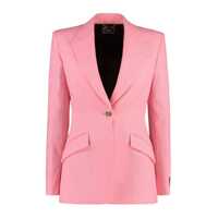 Sacouri Versace Wool Single-Breasted Blazer Femei