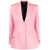 Versace Versace Wool Single-Breasted Blazer PINK