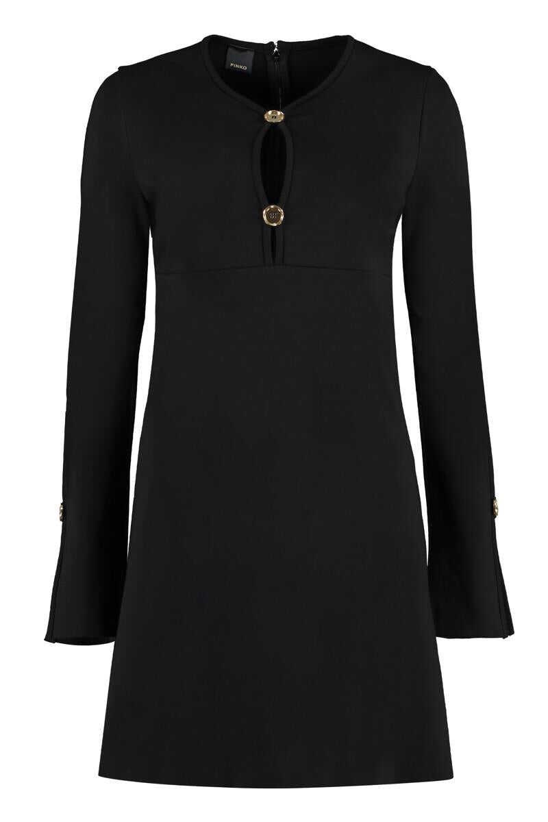 Pinko PINKO AQUARIOS JERSEY DRESS BLACK