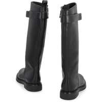 Bocanci Tory Burch Dama - Bocanci Tory Burch TORY BURCH LEATHER BOOTS BLACK Femei (BM 12061866) - B-mall.ro