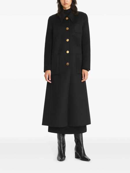 Paltoane Tory Burch Tory Burch Single-Breasted Wool Coat Black Femei (BM 12062082) 2