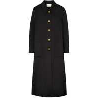 Paltoane Tory Burch Single-Breasted Wool Coat Femei