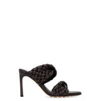 Pantofi cu toc Bottega Veneta The Curve Leather Mules Femei