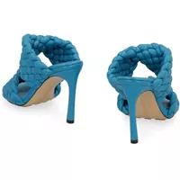 Pantofi cu toc Bottega Veneta Dama - Pantofi cu toc Bottega Veneta Bottega Veneta Bv Bold Leather Mules BLUE Femei (BM 12066684) - B-mall.ro