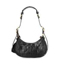 Genti de umar Balenciaga Dama - Genti de umar Balenciaga BALENCIAGA LE CAGOLE XS LEATHER CROSSBODY BAG BLACK Femei (BM 12067233) - B-mall.ro