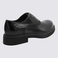 Mocasini Ferragamo pentru Barbati - Mocasini Ferragamo FERRAGAMO BLACK LEATHER LACE UP SHOES BLACK Barbati (BM 12070428) - B-mall.ro