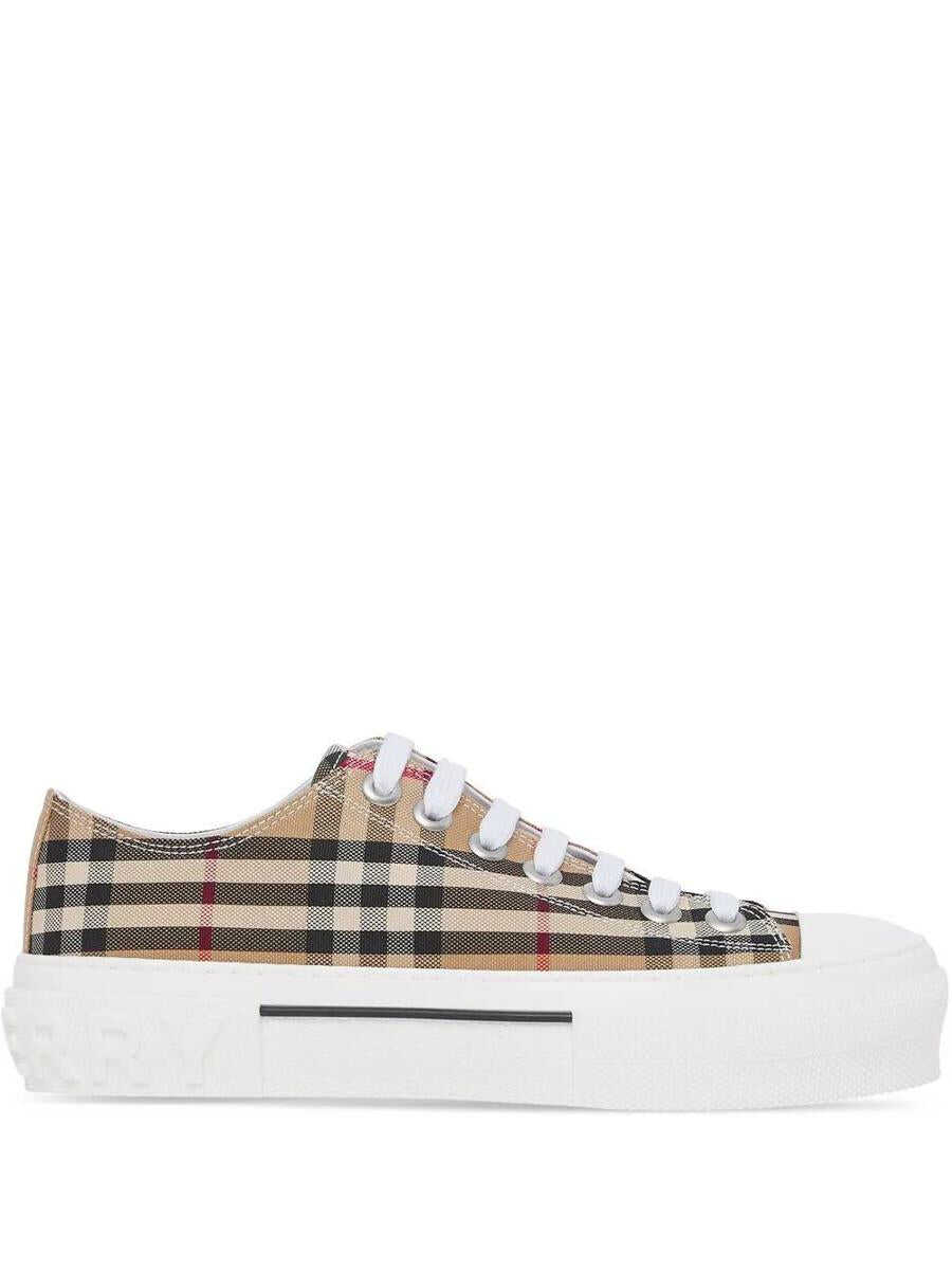 Burberry BURBERRY Vintage check cotton sneakers ARCHIVE BEIGE IP CHK