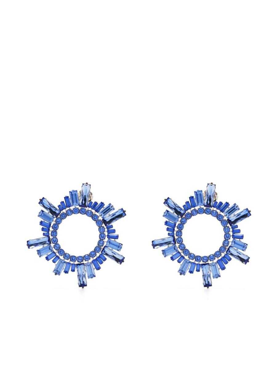 AMINA MUADDI AMINA MUADDI Begum earrings BLUE