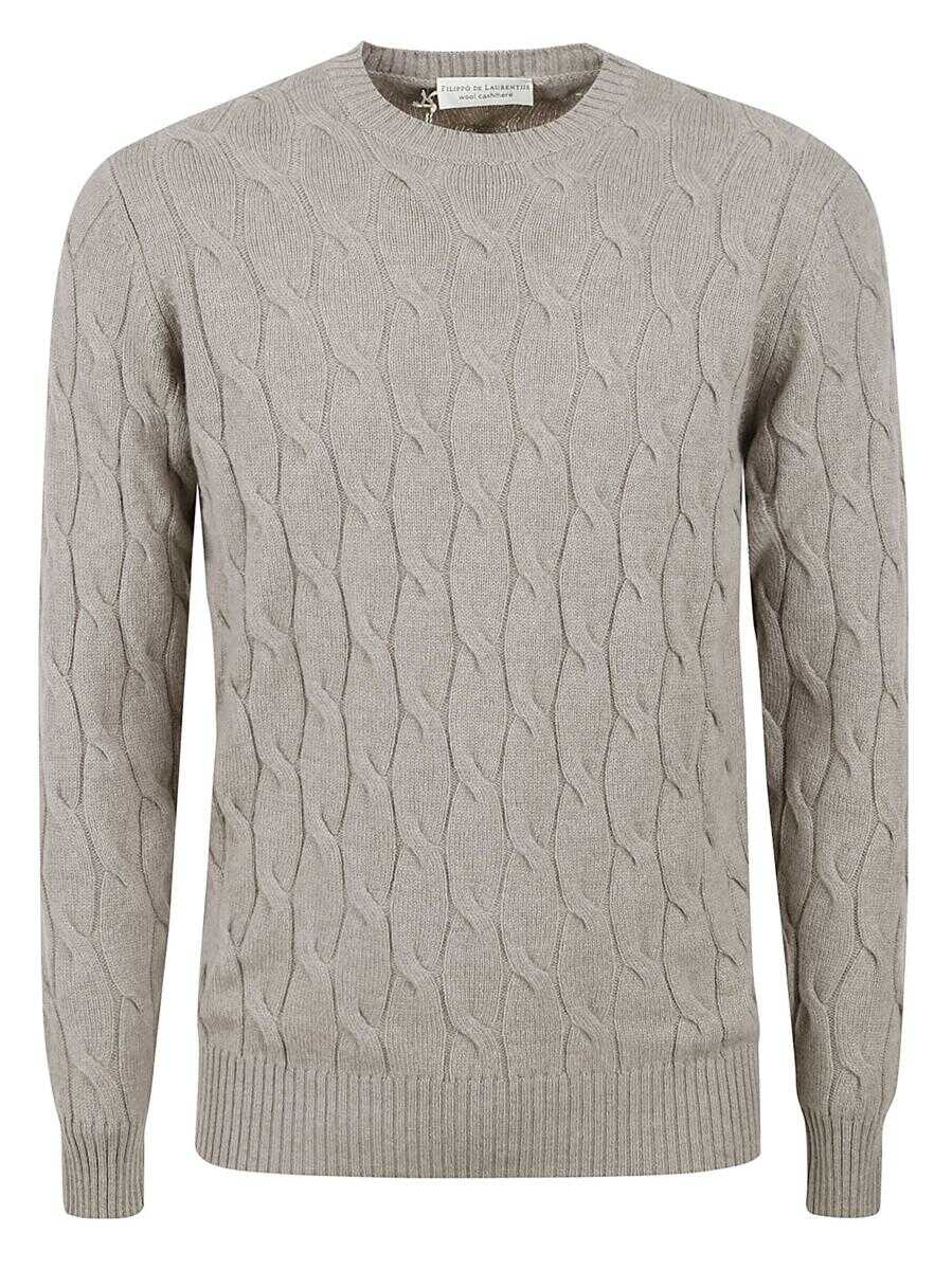 FILIPPO DE LAURENTIIS De Laurentis Sweaters Dove Grey DOVE GREY