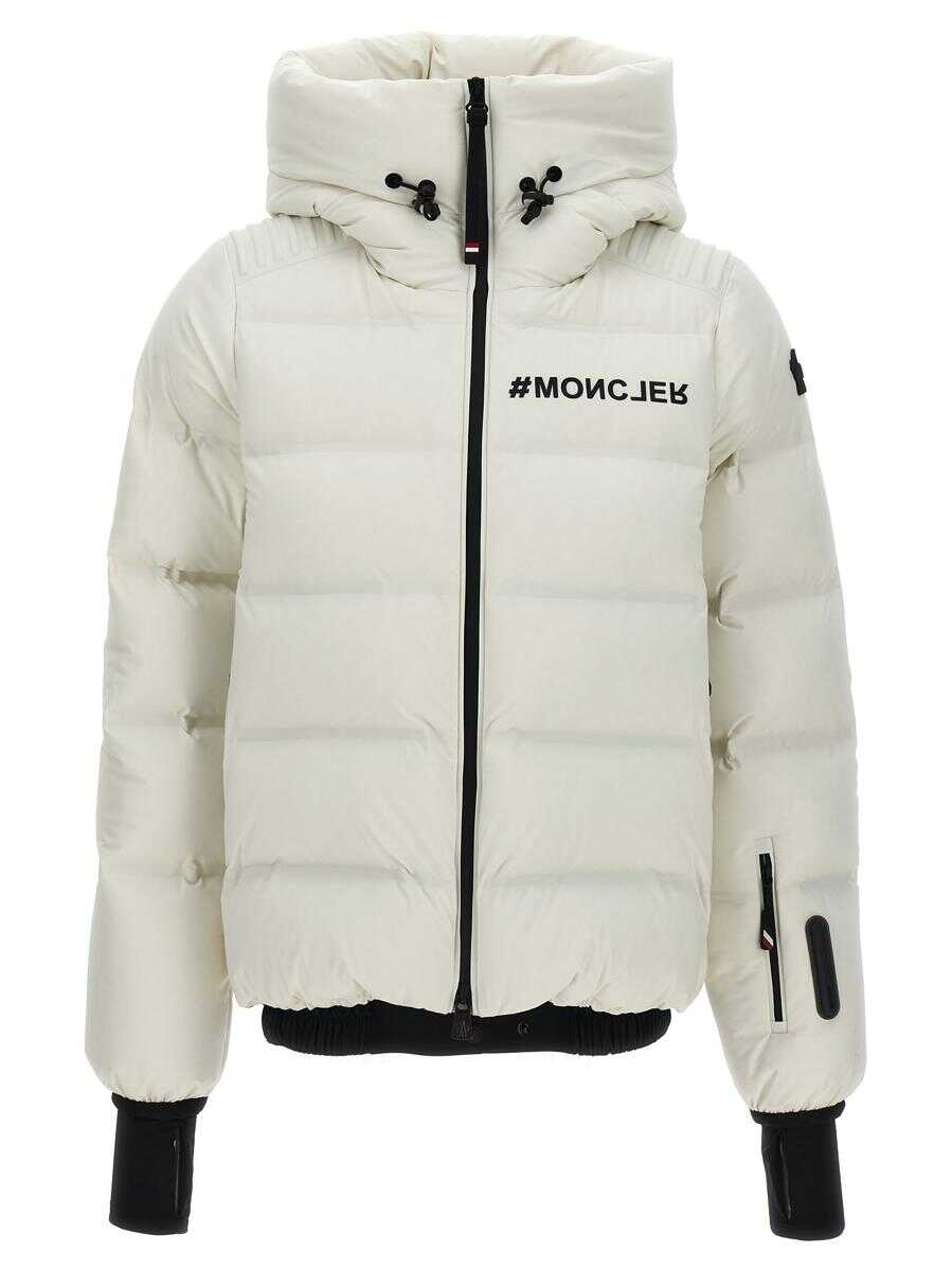 Moncler Grenoble MONCLER GRENOBLE \'Suisses\' down jacket WHITE
