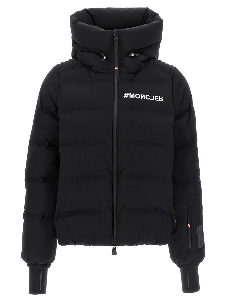 Moncler Grenoble MONCLER GRENOBLE \'Suisses\' down jacket BLACK