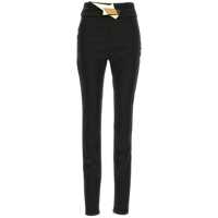Pantaloni casual Area 'High Wasted Star Stud' Leggings Femei