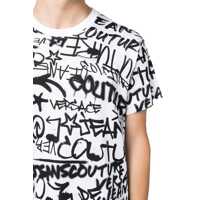 Topuri Versace Jeans Couture pentru Barbati - Topuri Versace Jeans Couture VERSACE JEANS COUTURE T-shirts WHITE Barbati (BM 12081450) - B-mall.ro