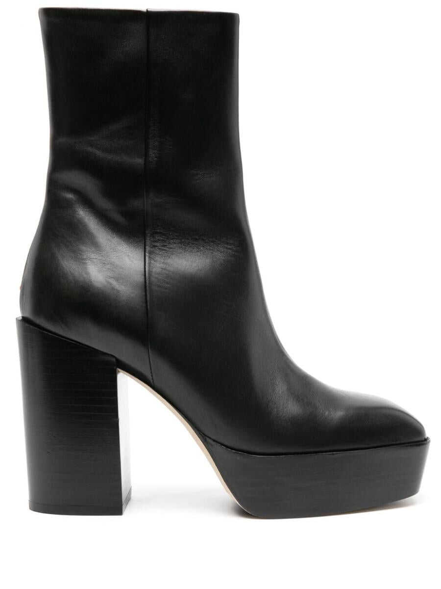 AEYDE AEYDE BERLIN SOFT CALF LEATHER BLACK SHOES BLACK