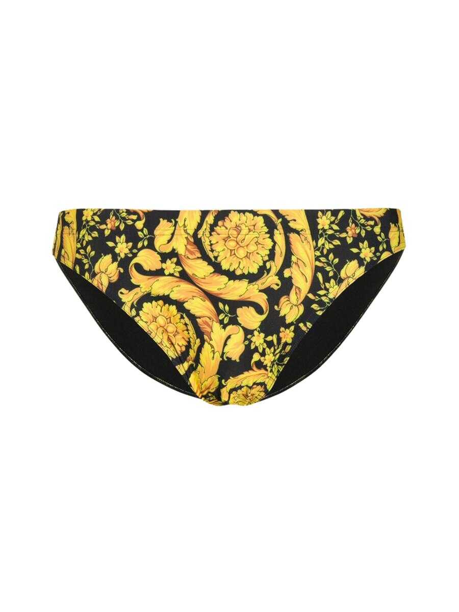 Versace VERSACE Swim shorts Swimwear BLACK