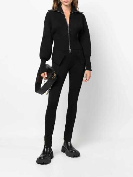 Pulovere ANDREADAMO Andredamo Turtleneck Merino Wool Sweater Black Femei (BM 12083922) 2