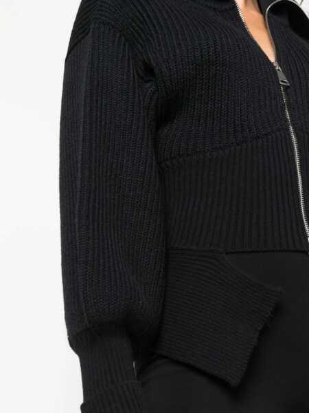 Pulovere ANDREADAMO Andredamo Turtleneck Merino Wool Sweater Black Femei (BM 12083922) 5