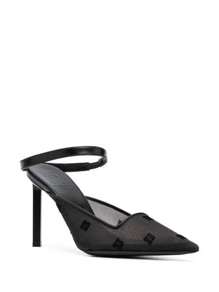 Sandale Givenchy Givenchy Show Pointy-Toe Mules Black Femei (BM 12085638) 2