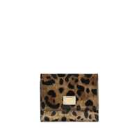 Portofele Dolce & Gabbana Dolce & Gabbana Printed Leather Wallet