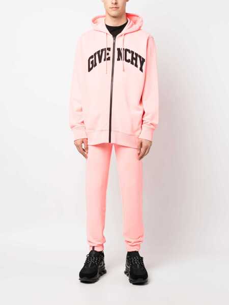 Bluze de trening Givenchy Givenchy Full Zip Hoodie Orange Barbati (BM 12086688) 2