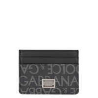 Portofele Dolce & Gabbana Dolce & Gabbana Logo Detail Leather Card Holder