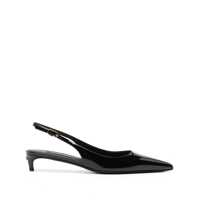 Pantofi cu toc DOLCE & GABBANA LEATHER SLINGBACK PUMPS Femei