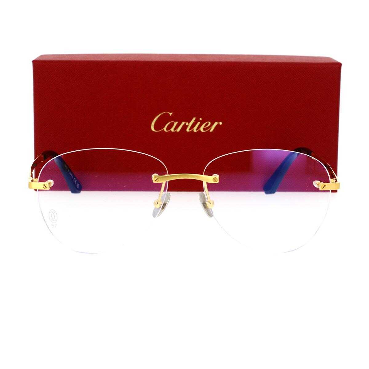 Cartier CARTIER Eyeglass Gold