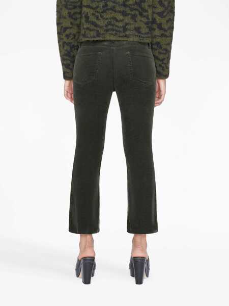 Pantaloni casual FRAME Frame Le Mini Boot Corduroy Trousers BROWN Femei (BM 12096867) 4