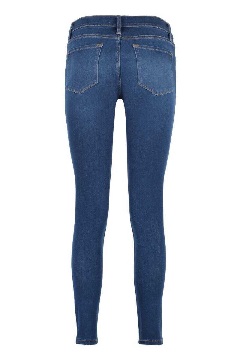 Blugi skinny FRAME Frame Le Skinny De Jeanne Jeans Navy Femei (BM 12097272) 2
