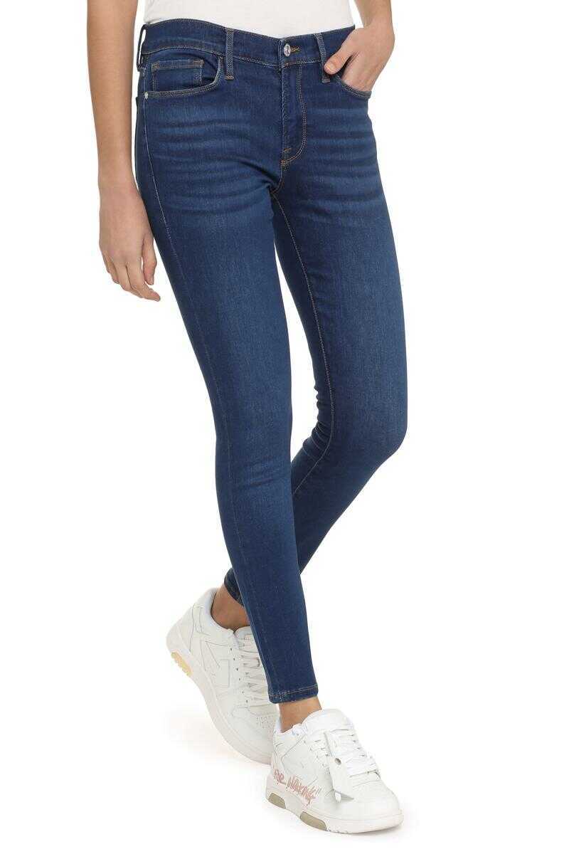 Blugi skinny FRAME Frame Le Skinny De Jeanne Jeans Navy Femei (BM 12097272) 3