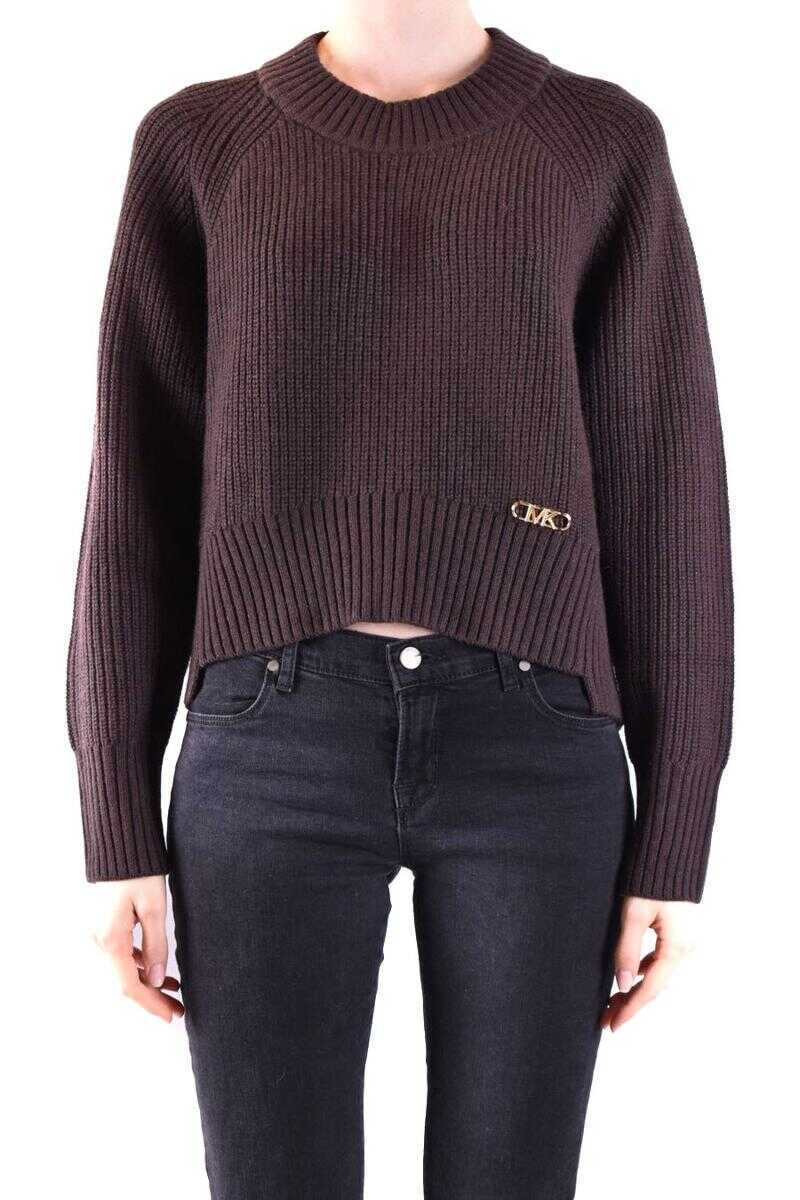 Pulovere Michael Kors Michael Kors Sweaters BROWN Femei (BM 12098391) 2